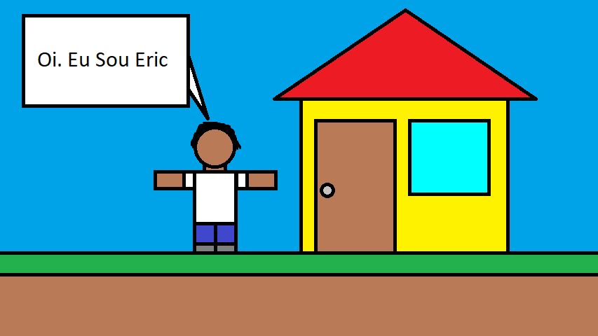 Eric Falando Oi. Eu Sou Eric